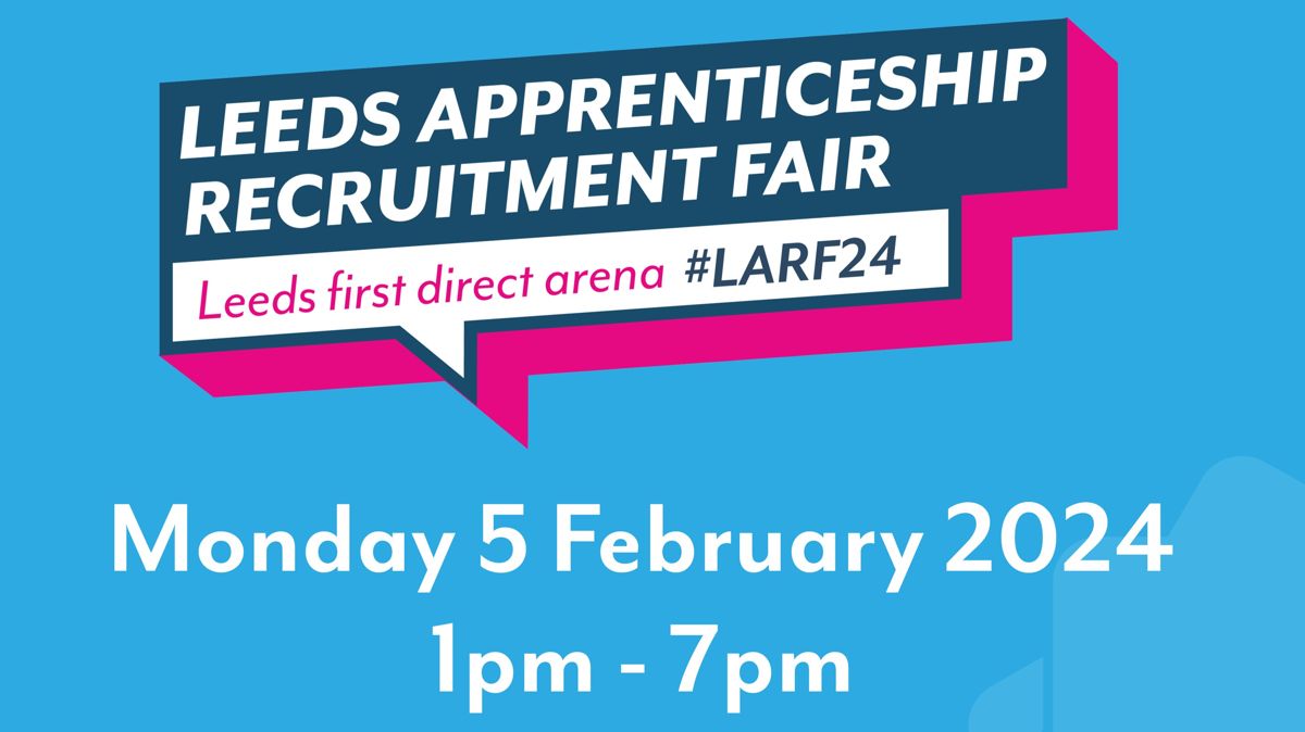 leeds apprenticeship recruitment fair career development