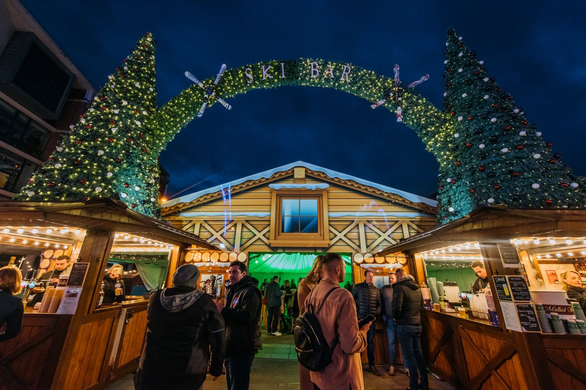 leeds christmas market festive season