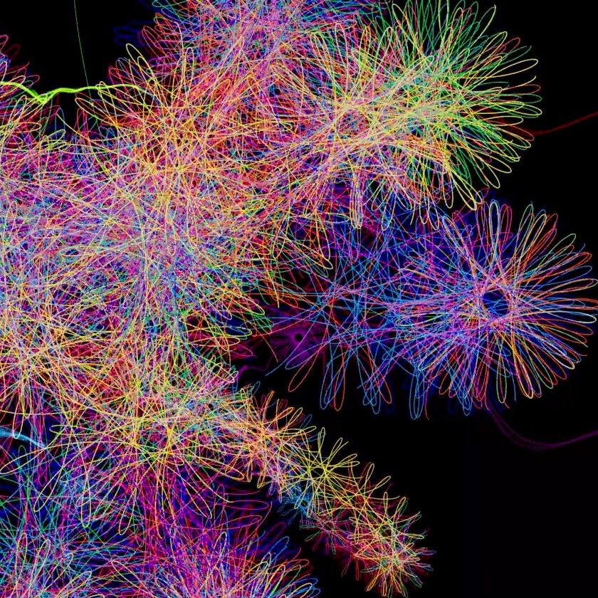 Spirograph Light Night Leeds