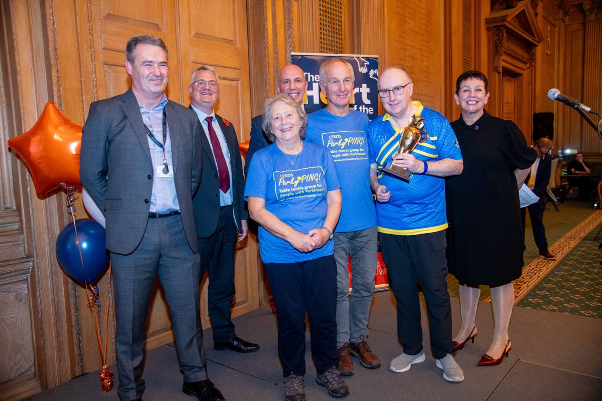 Parkinson's disease table tennis
