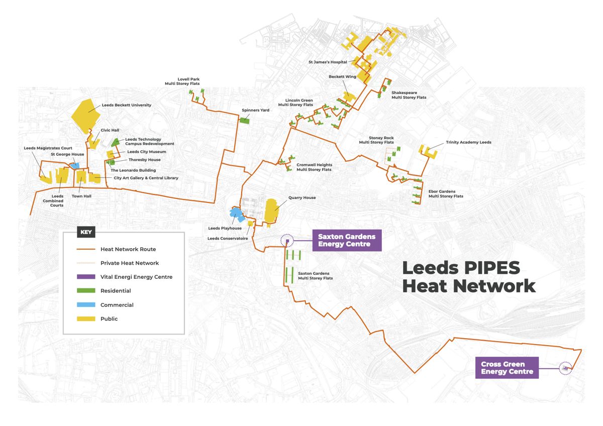 "the three most significant tags for this article are: 1 leeds pipes: this tag represents the main focus of the article which is the expansion of the leeds pipes district heating network and its impact on sustainable heating for households in leeds 2 su"