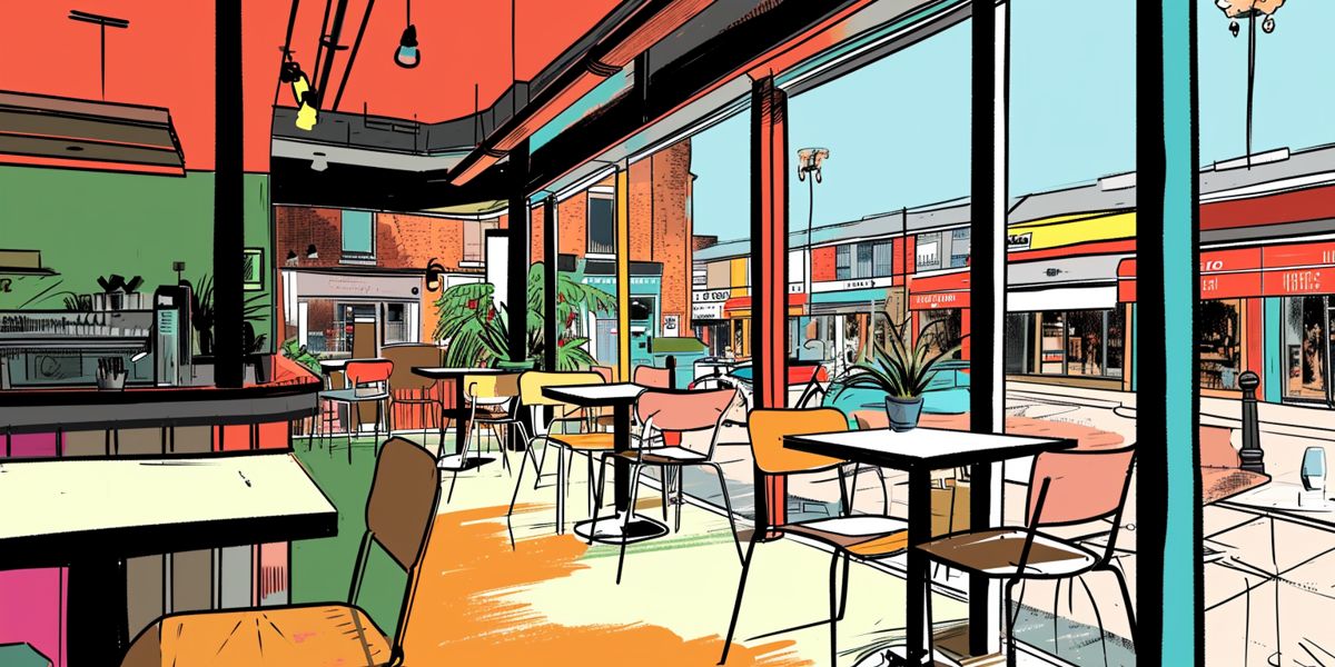 vegan junk food scandinavian-inspired restaurant